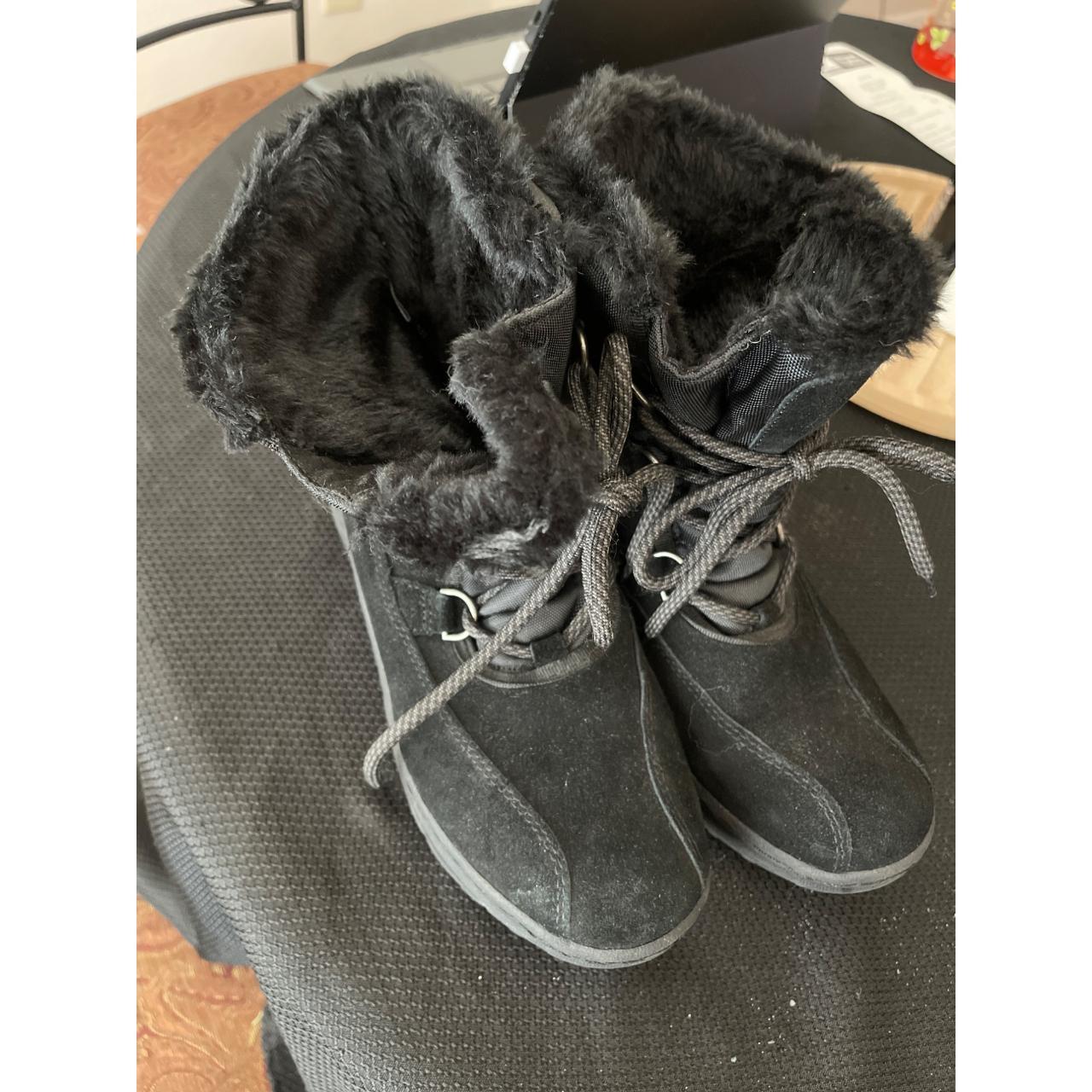 Bare Traps Women Sunta Black Lace Up Winter Snow. Depop