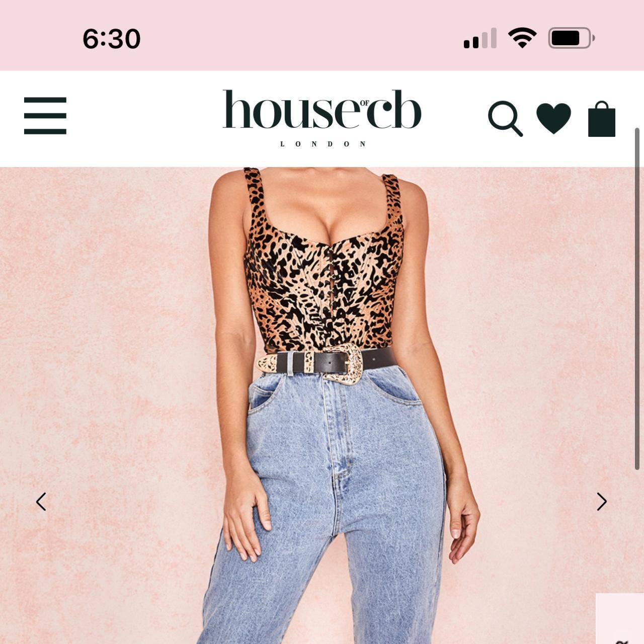 Shops House of CB Jacqueline Corset Top Size XS