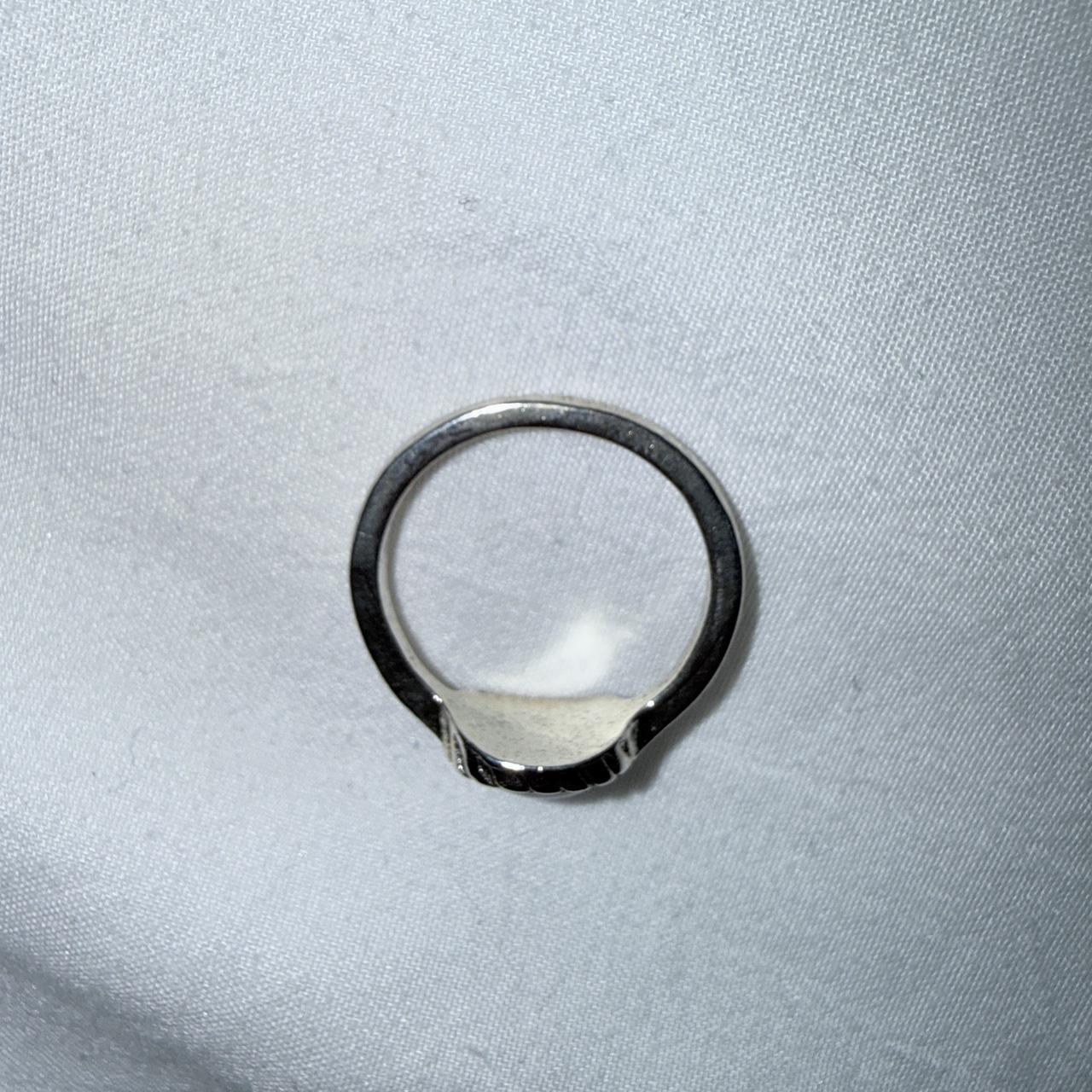 Preloved Women's Ring - Silver – Silver Opalite r… - image 3