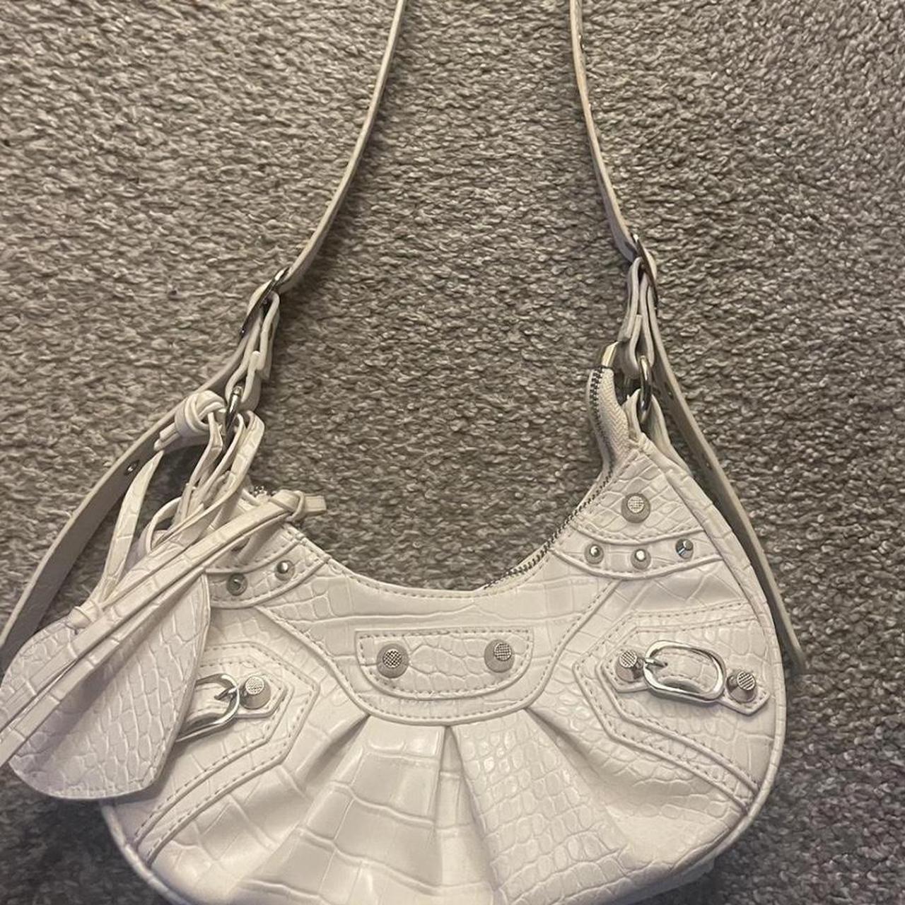 white ego crossbody bag Depop