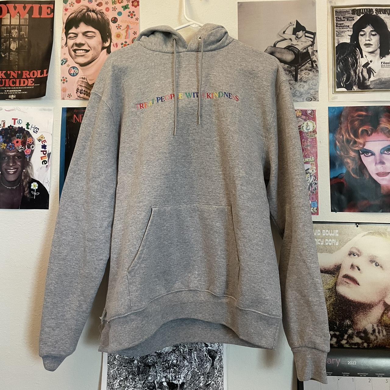 gray treat people with kindness harry styles. Depop