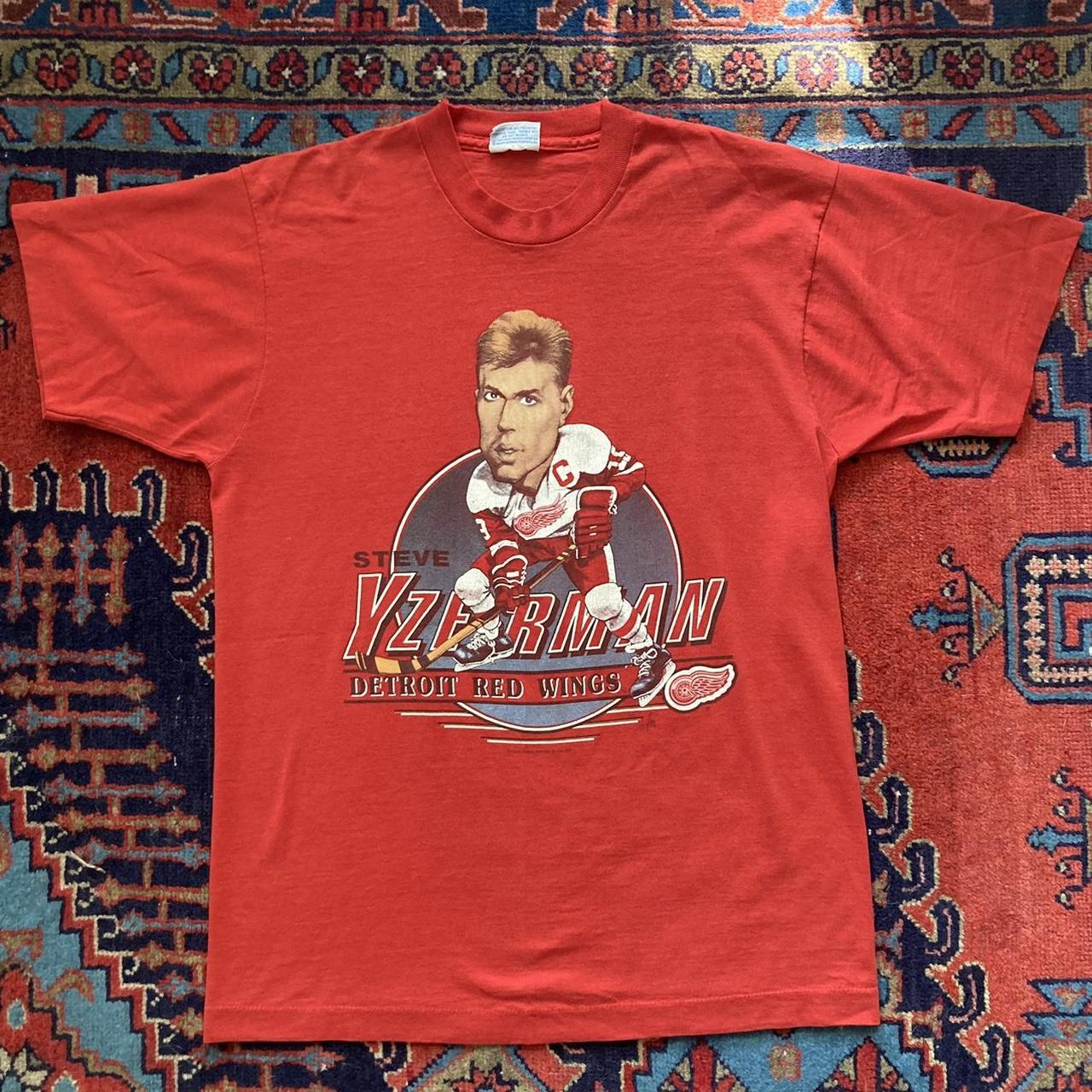 NHL Detroit Red Wings 1997 Stanley Cup Single Stitch T-Shirt (L)