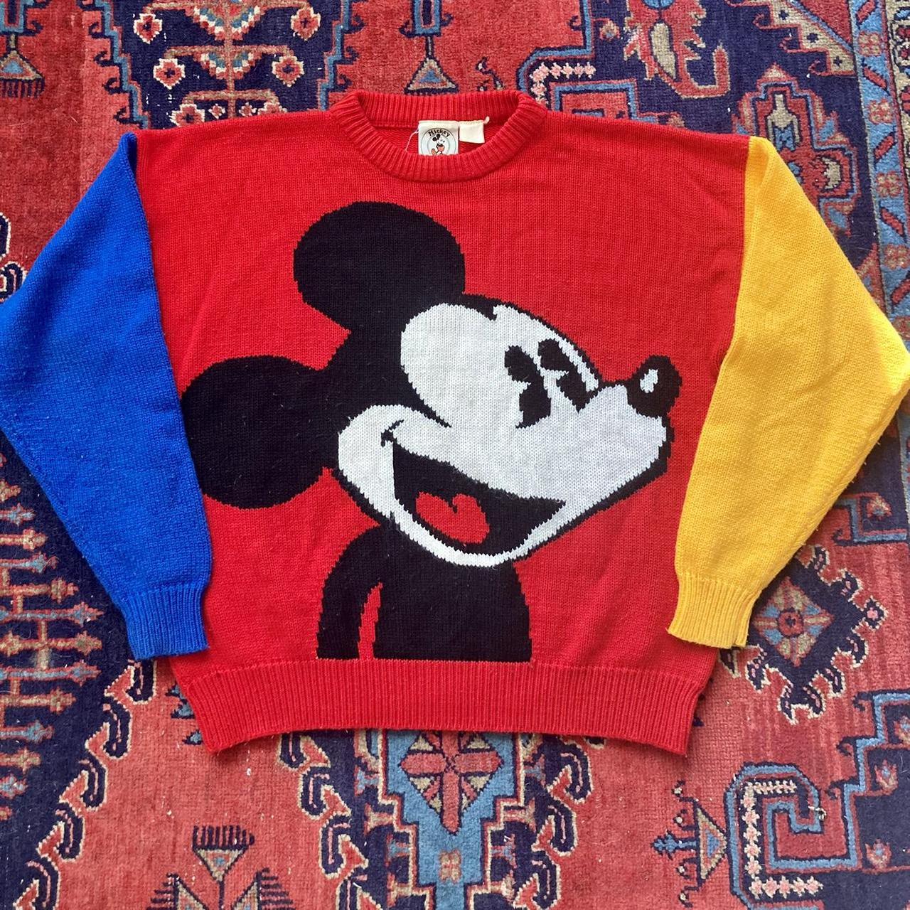 Mickey mouse knit online sweater