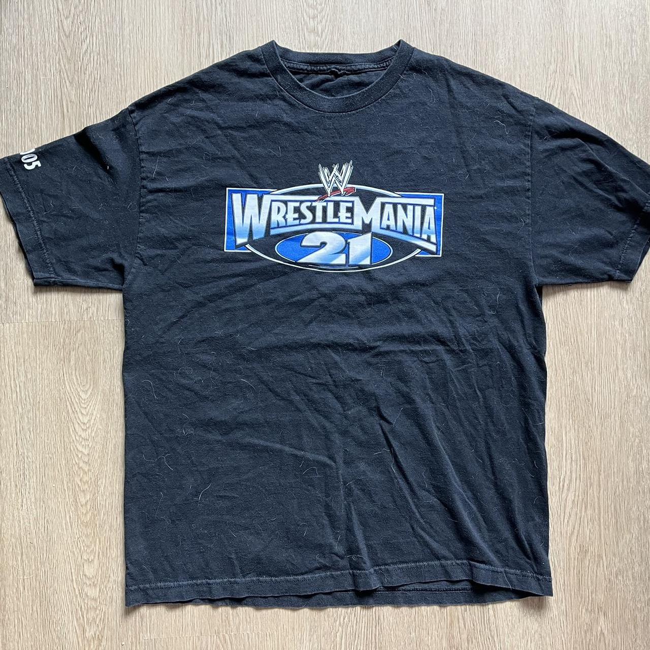 Vintage 2024 WWE Wrestlemania 21 T-Shirt