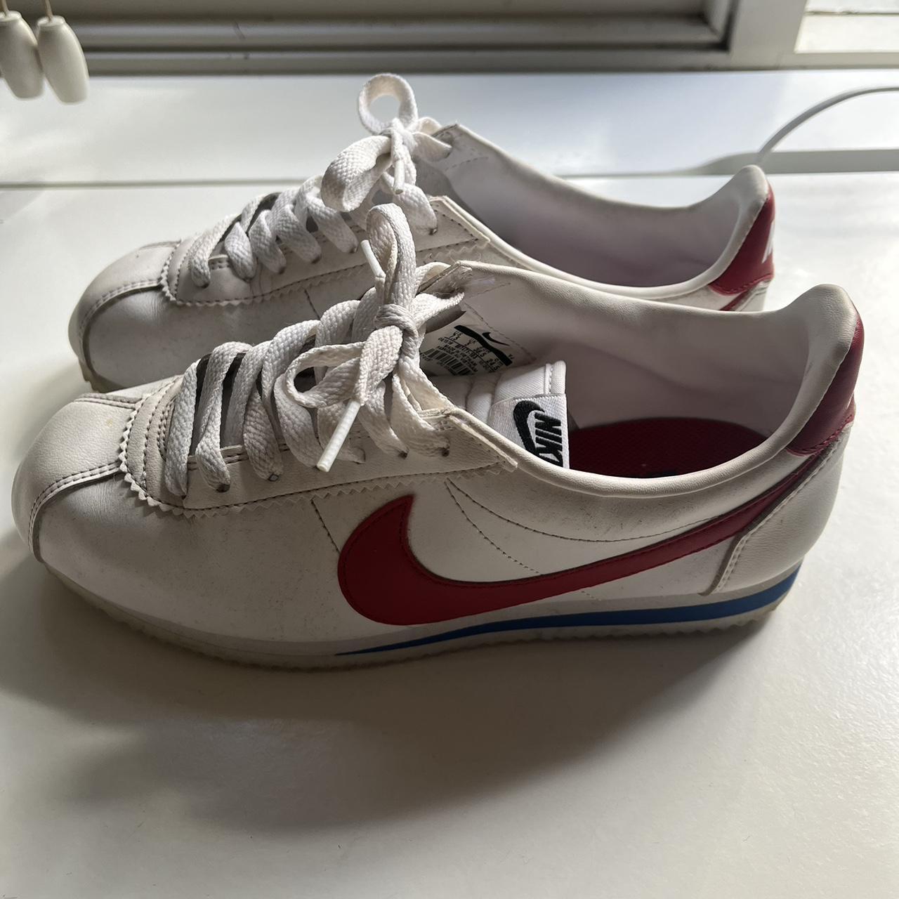 Nike Cortez : Repop Good condition as pictured Size... - Depop