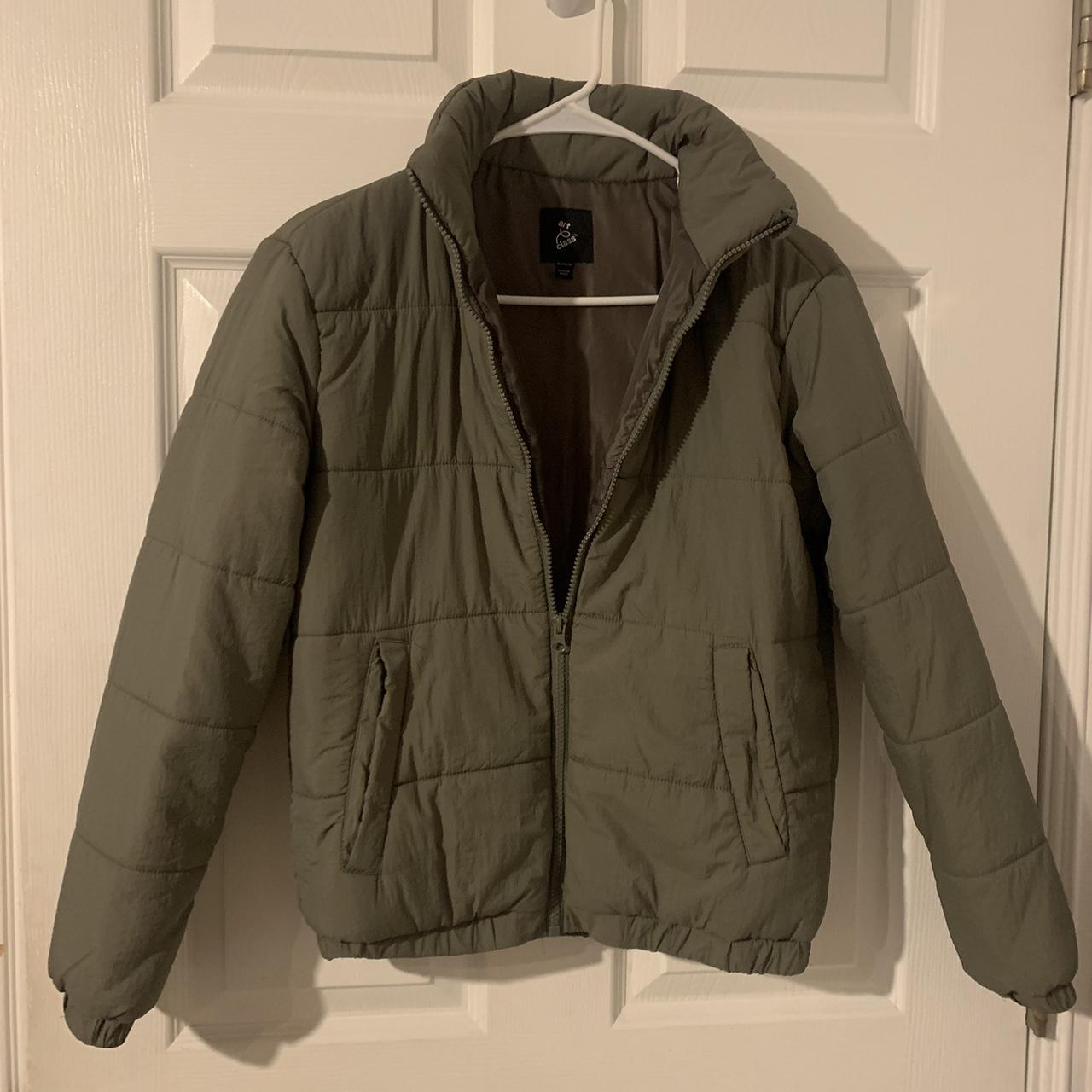 Target Women's Green Jacket Depop