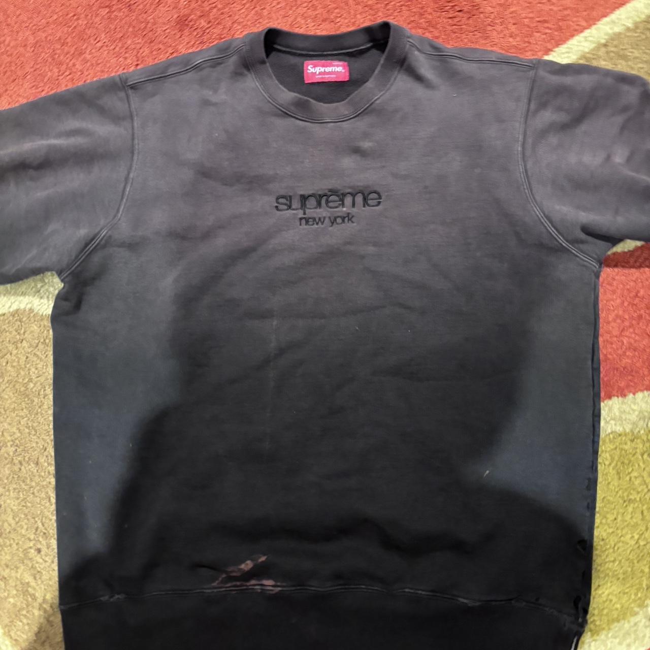 Sexy faded Supreme crewneck | Depop
