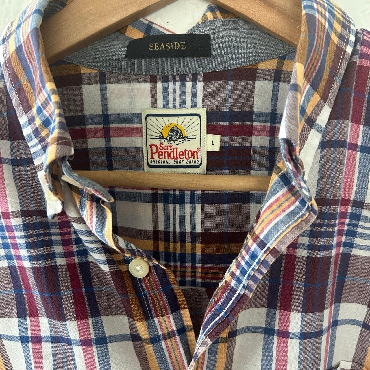 Pendleton Men's Shirt - Multi/Brown - L – Vintage… - image 4