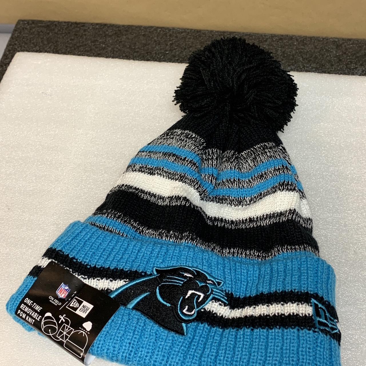 Carolina Panthers Beanie - Depop