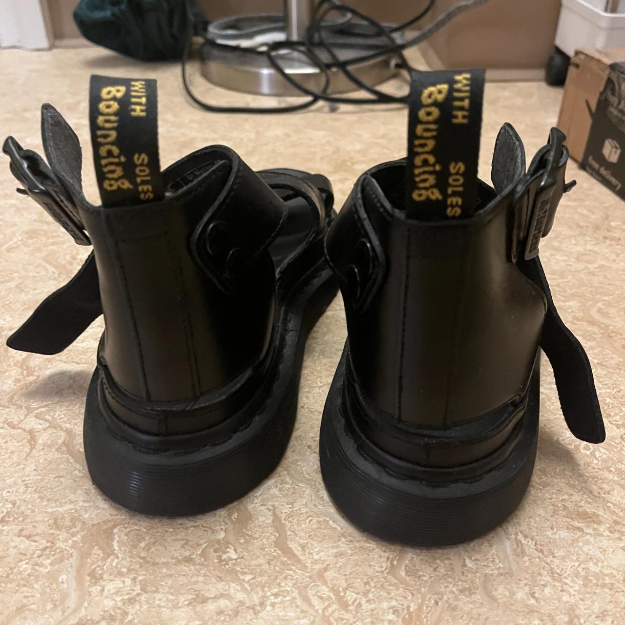 Dr. Martens | Clarissa II | Black Smooth Leather... - Depop