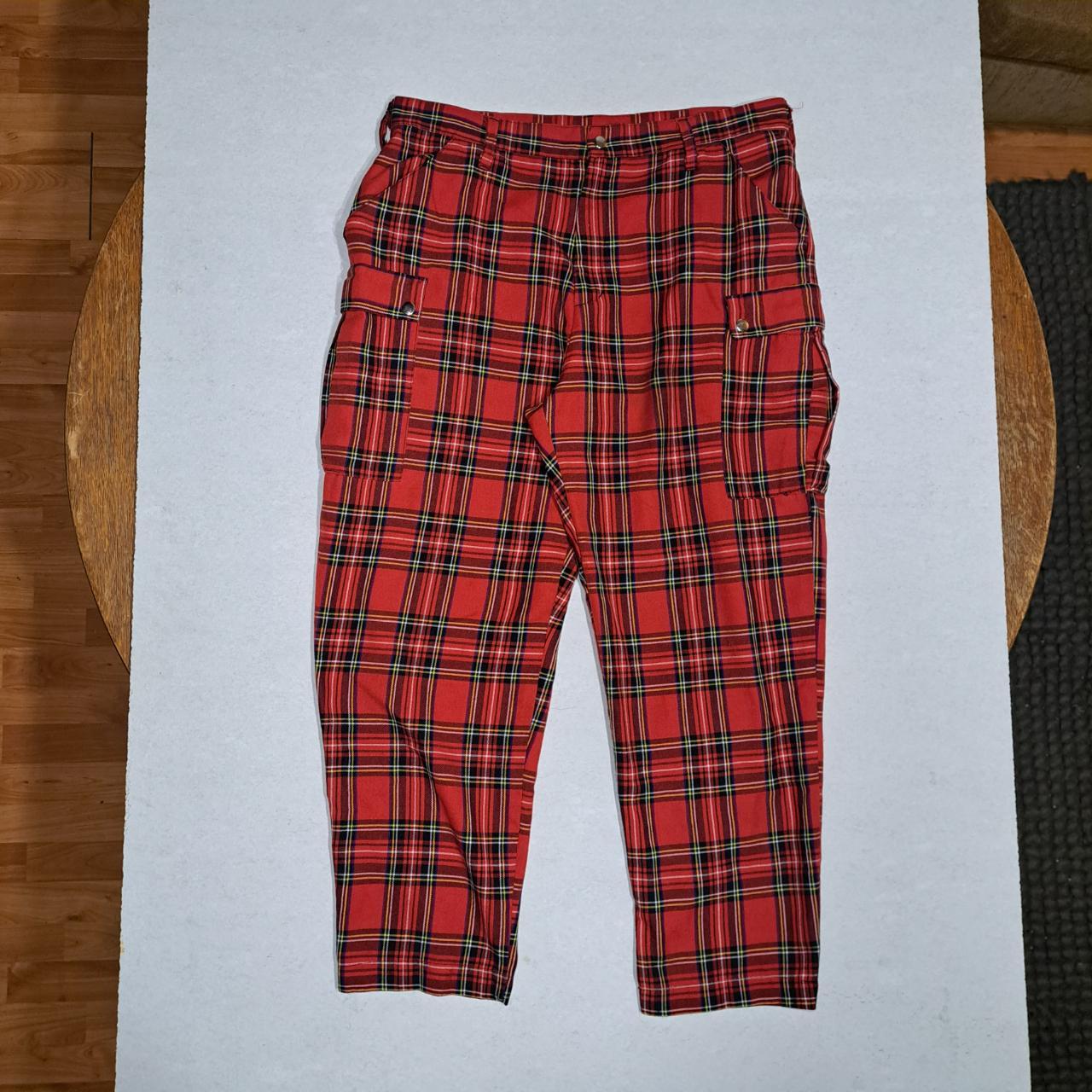 Lip Service Men's Red Trousers | Depop