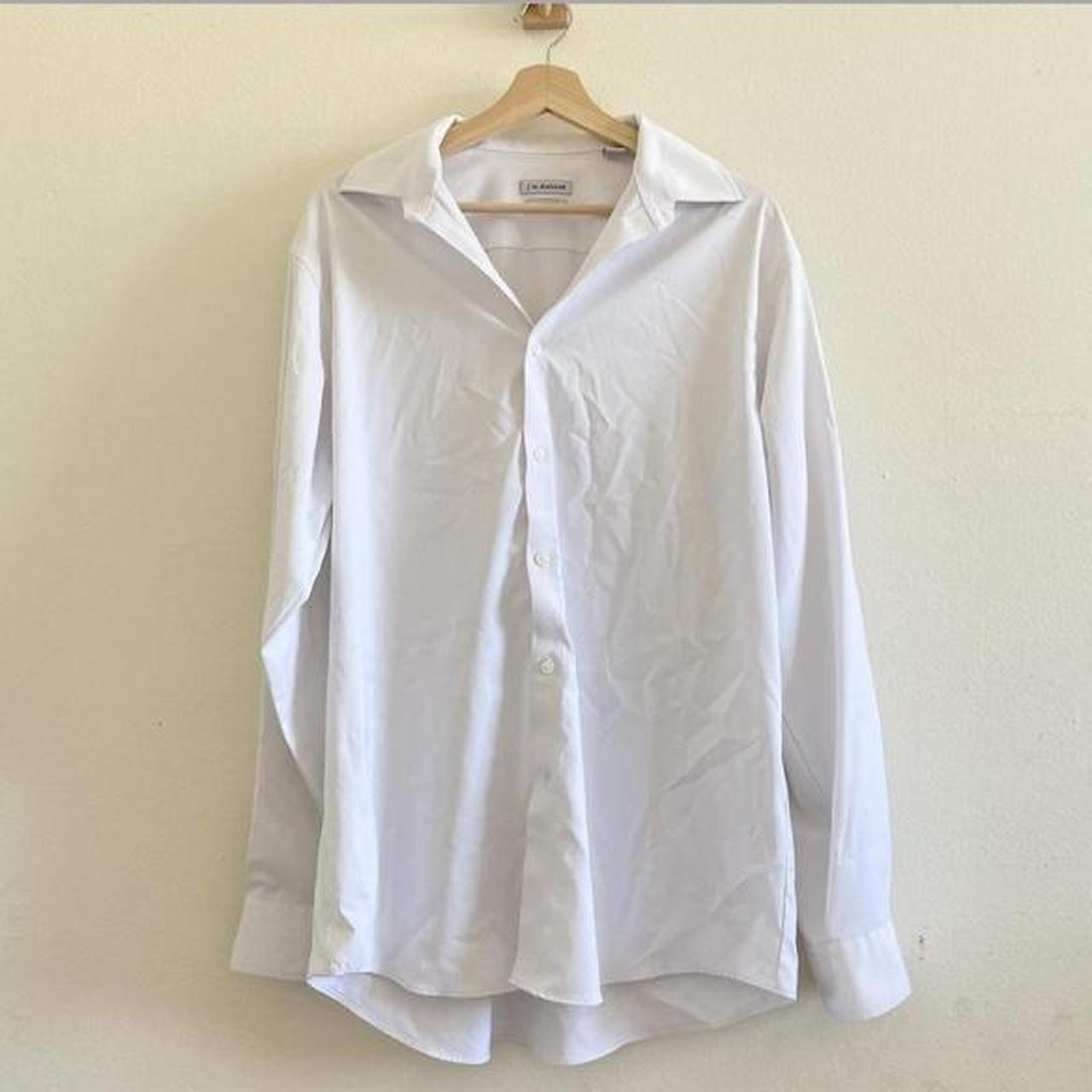 Djerf Avenue Women's White Blouse | Depop