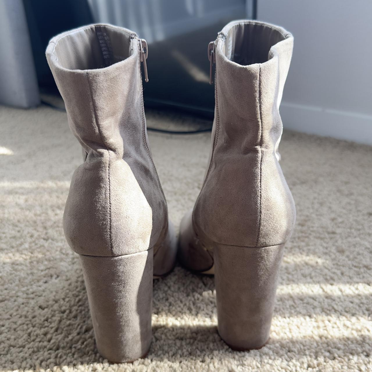 JustFab Women's Brown Boots Depop