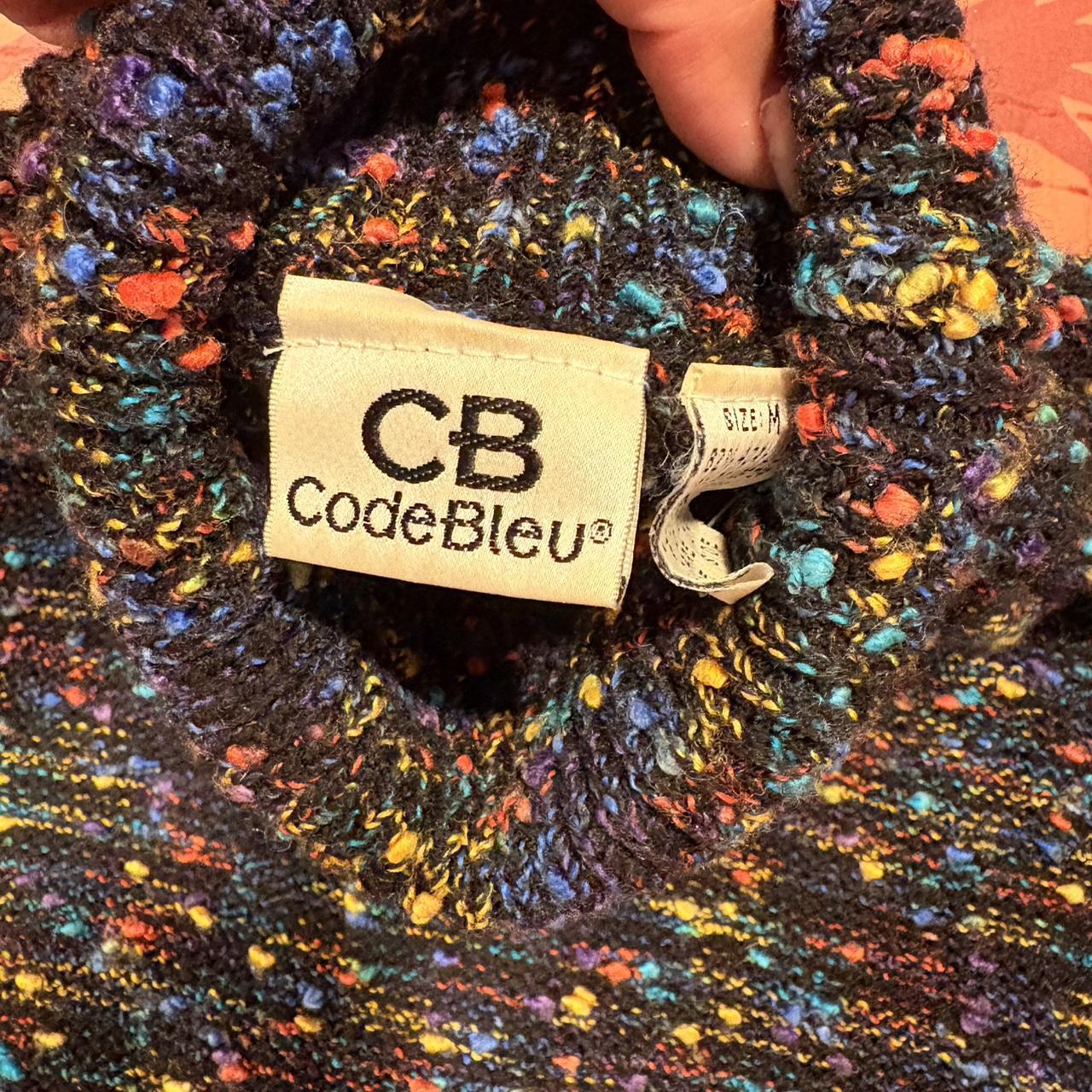 Code Bleu Men's Sweater - Multi/Black - M – Code … - image 3