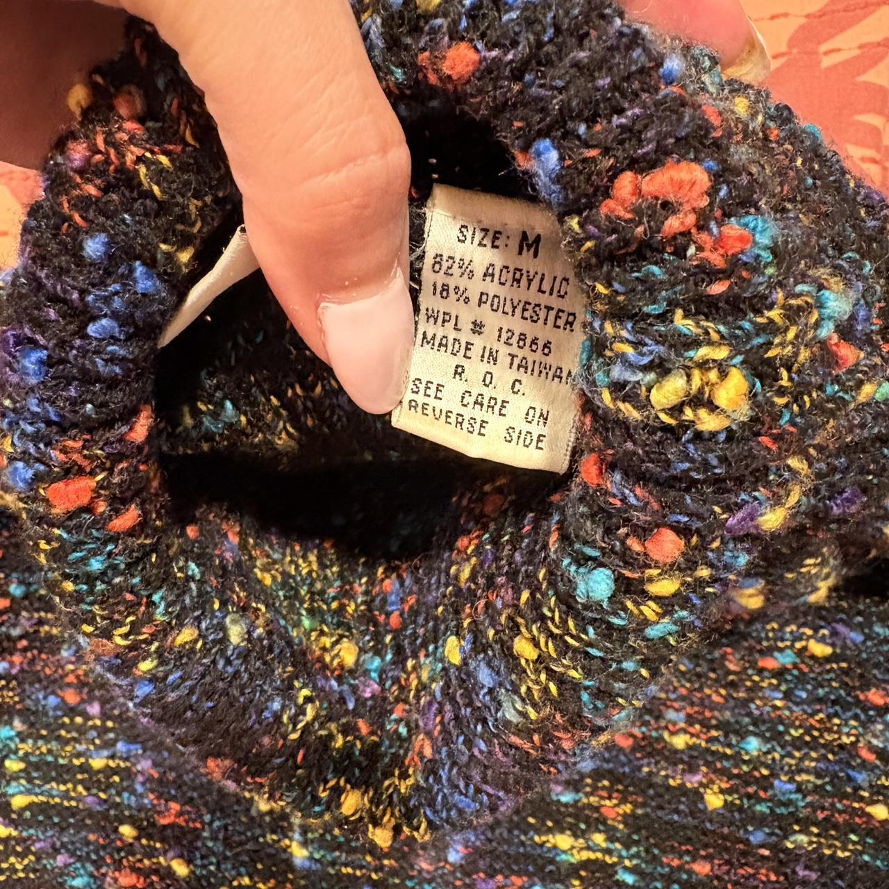 Code Bleu Men's Sweater - Multi/Black - M – Code … - image 4