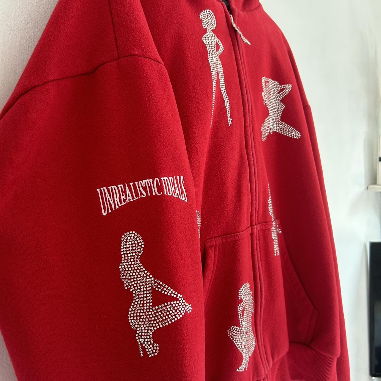 Named Collective Unrealistic Ideals Oversized Red Depop