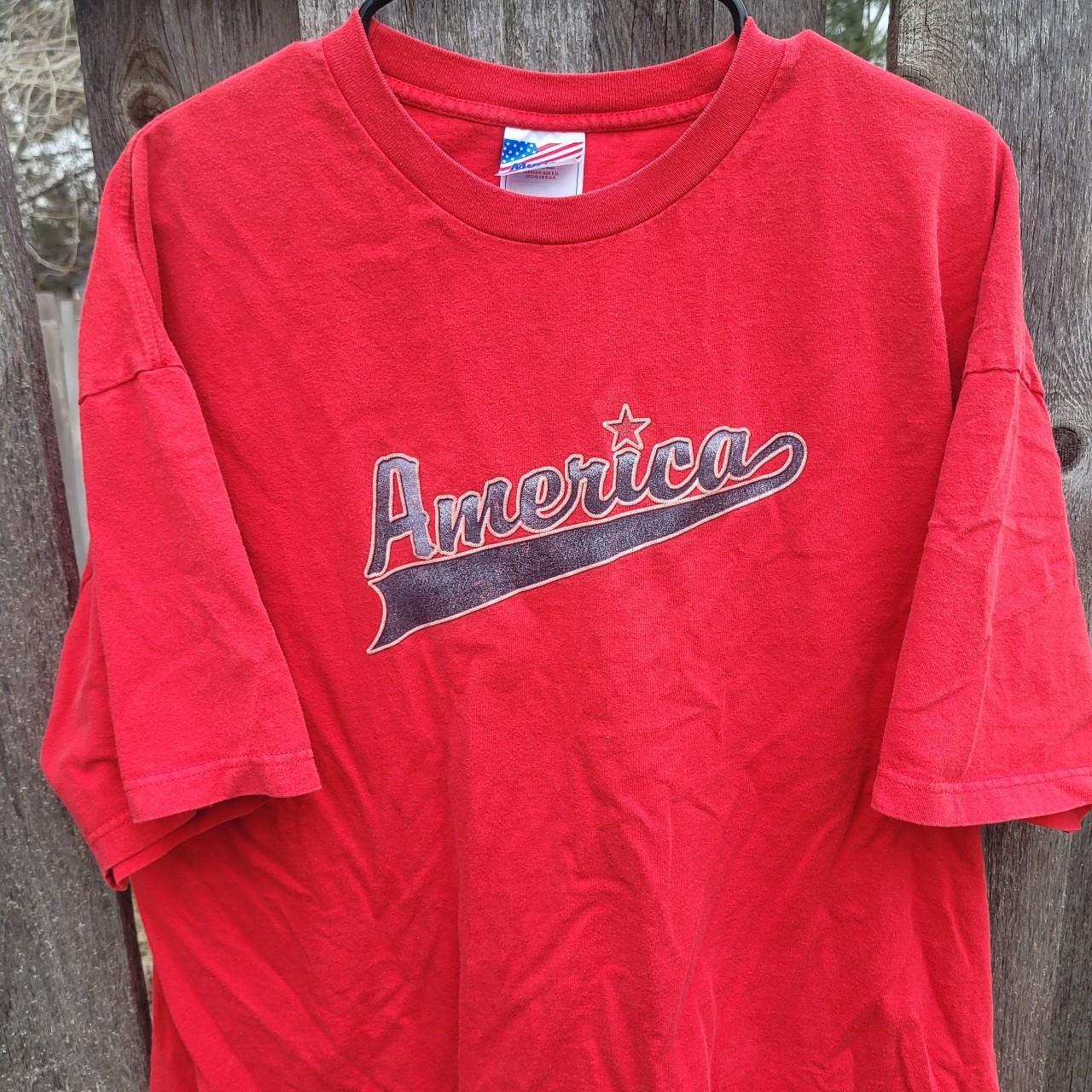 American Vintage Men's T-Shirt - Red - XXL