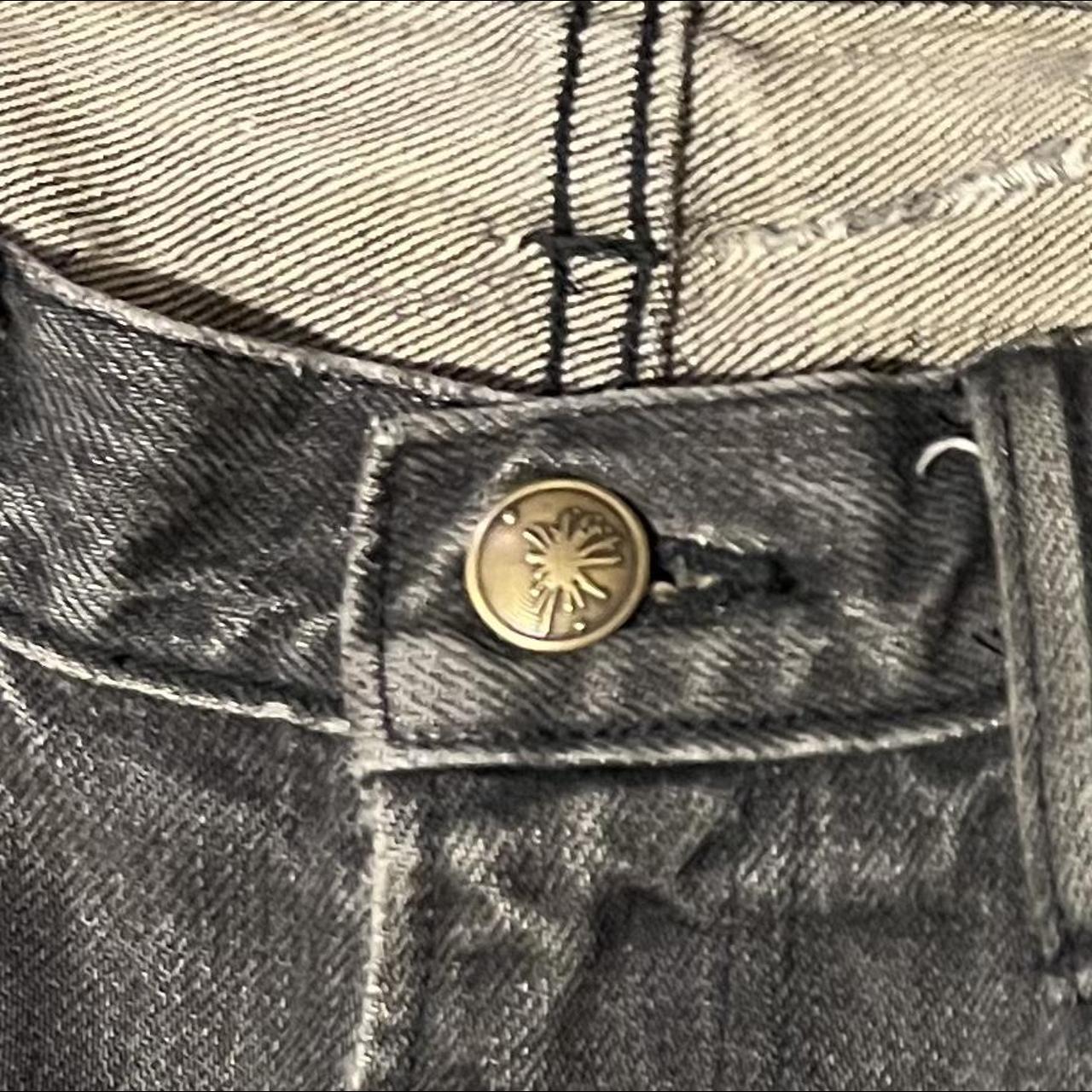 Maison Mihara Yasuhiro Men's Green and Khaki Jeans (3)