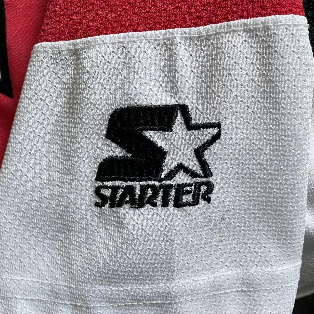 XL mens New Jersey Devils jersey red / black retro Starter #Jersey
