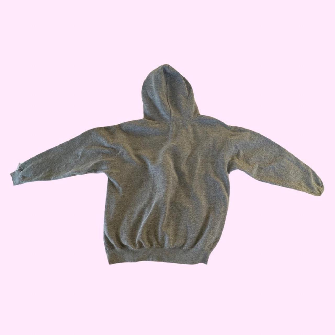 New York Brandy Melville Hoodie Heather Grey Depop