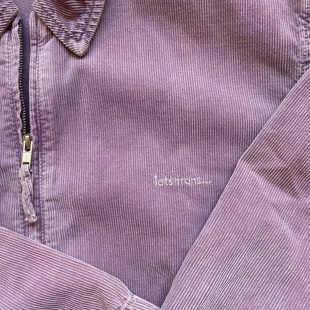 iets frans... Women's Purple Jacket | Depop