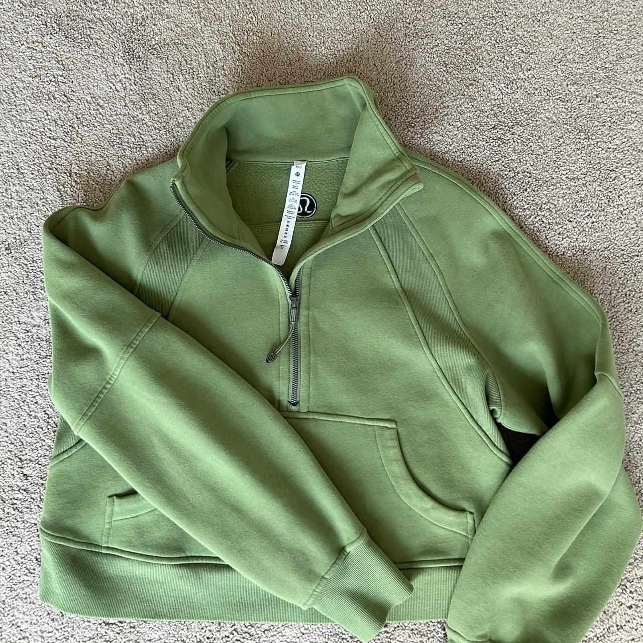 Lululemon Women's Green Sweatshirt | Depop