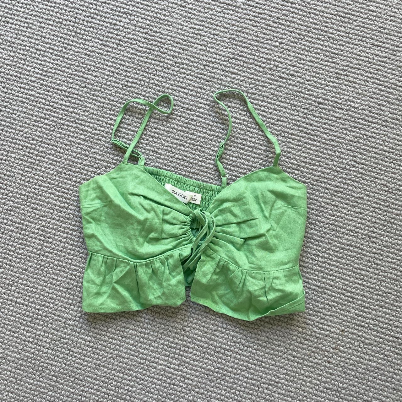 Glassons green top - Depop