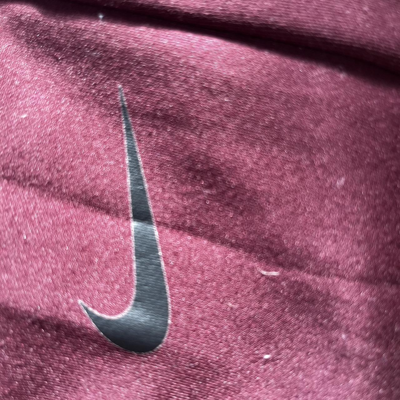 womens burgundy nike tracksuit