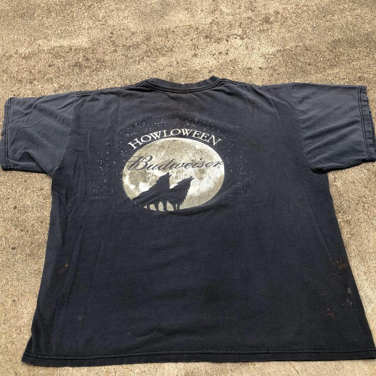 crazy Faded painters Budweiser beer wolf... Depop