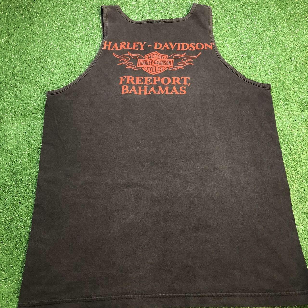 harley davidson motorcycles flame tank top 🔥... - Depop