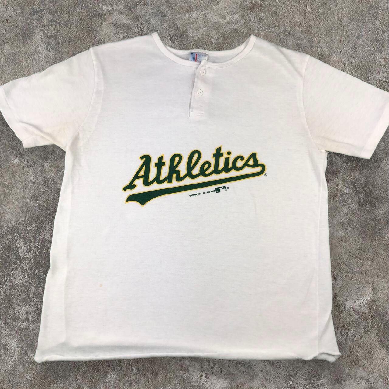 Rare Vintage 90s Oakland Athletics Mlb Baseball Shirt 