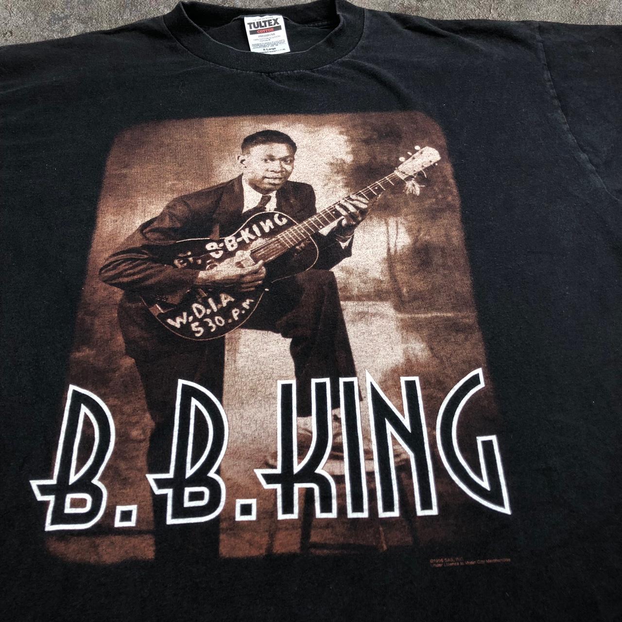 Vintage 1996 B.B. King King of the Blues World Tour T Shirt 