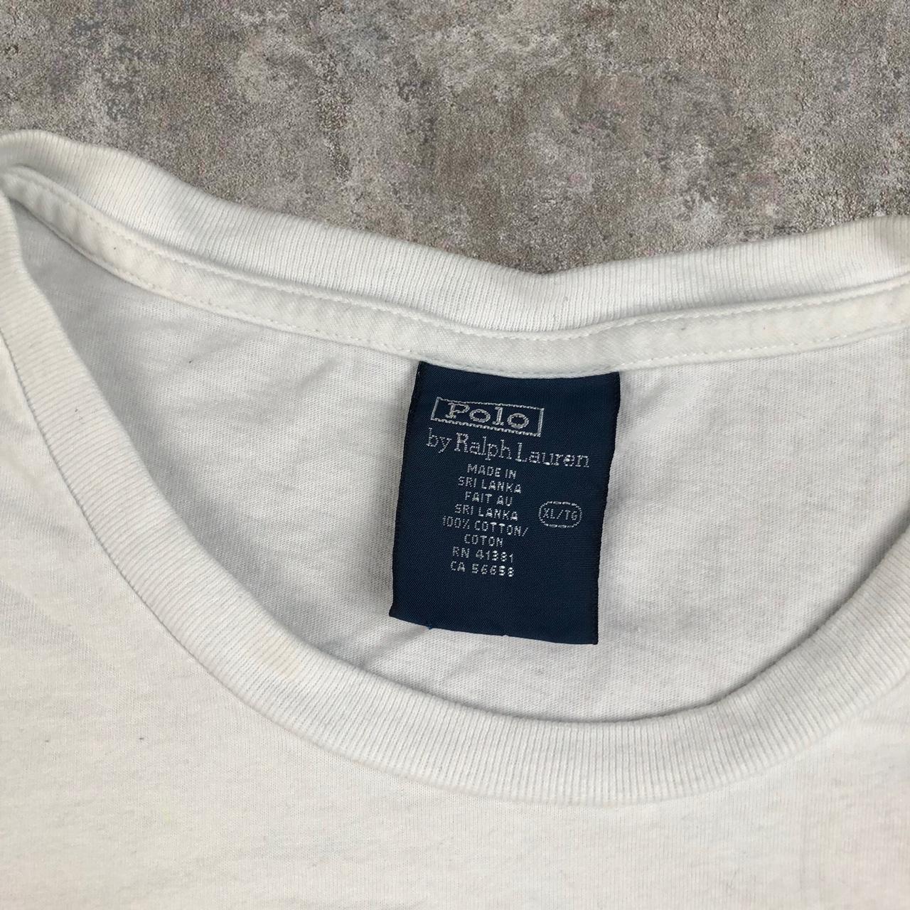 Ralph Lauren Men's White T-shirt | Depop