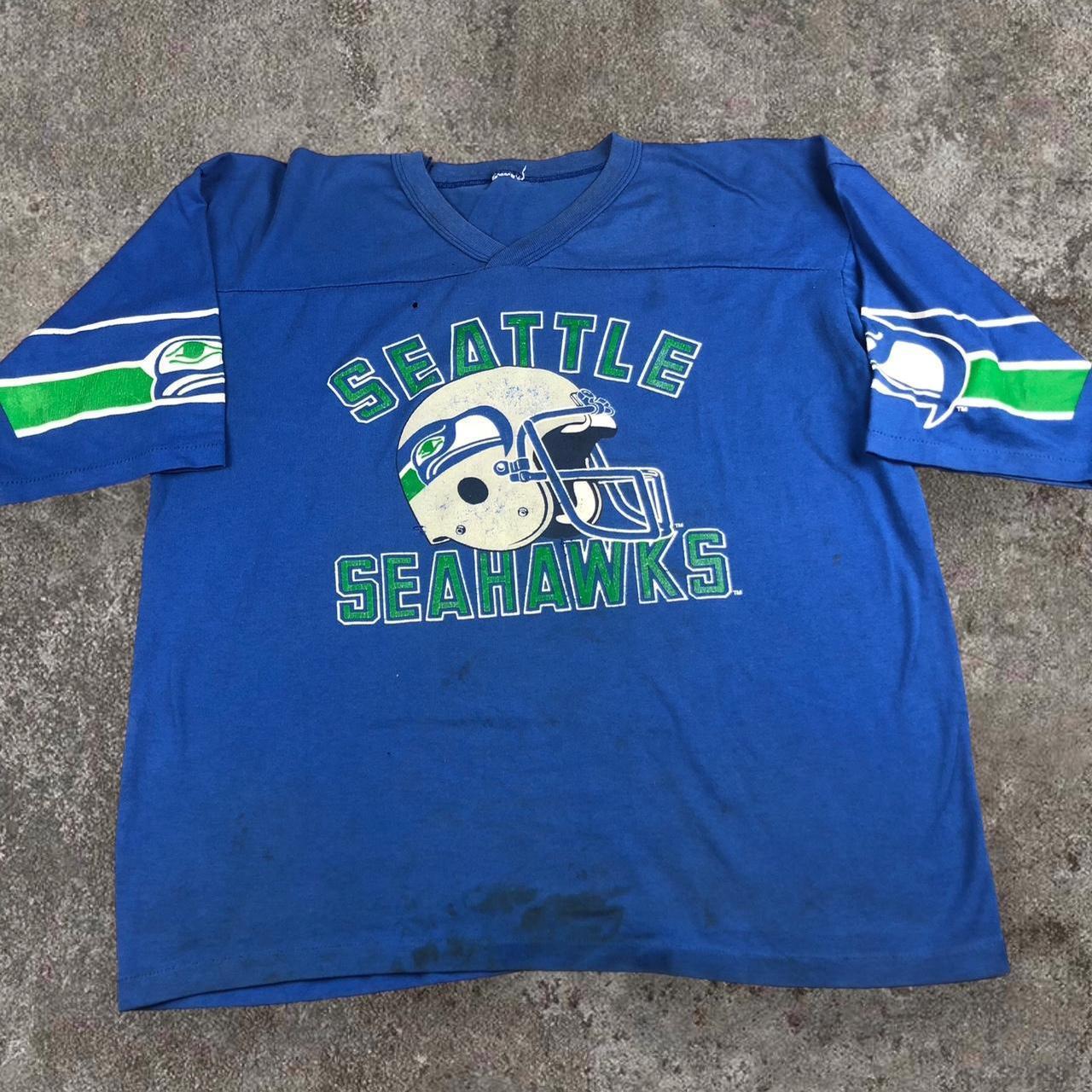 80s Vintage Seahawks T-shirt Seattle Seahawks Jersey 