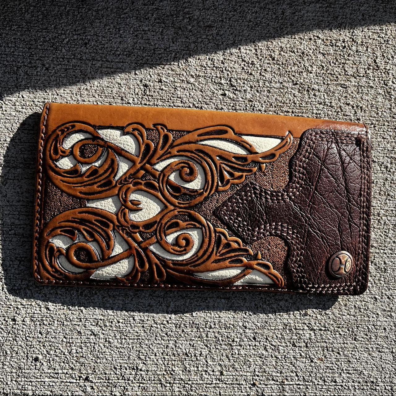 Hooey Men's Brown Wallet-purses