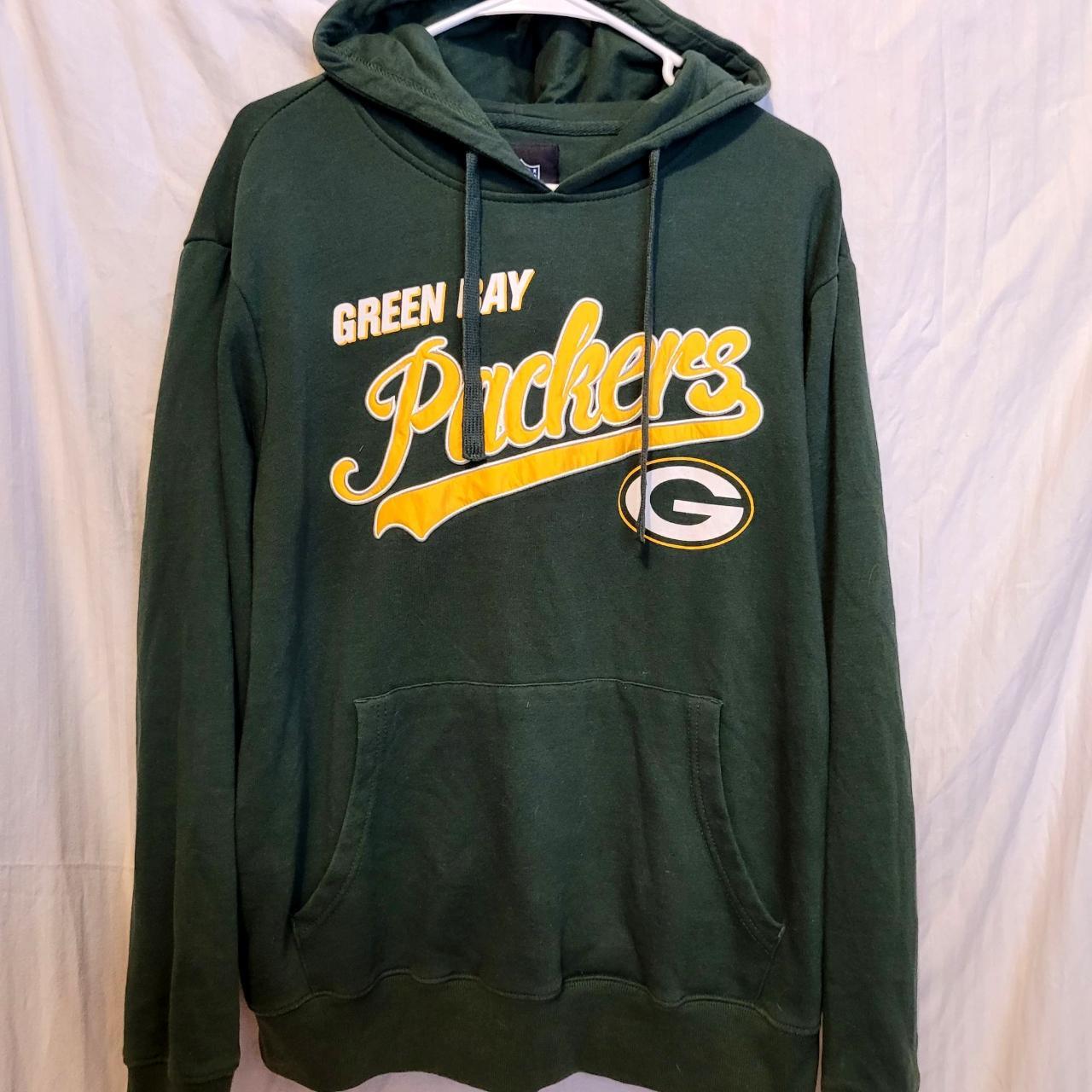 NFL Team Apparel Green Bay Packer hoodie Green - Depop