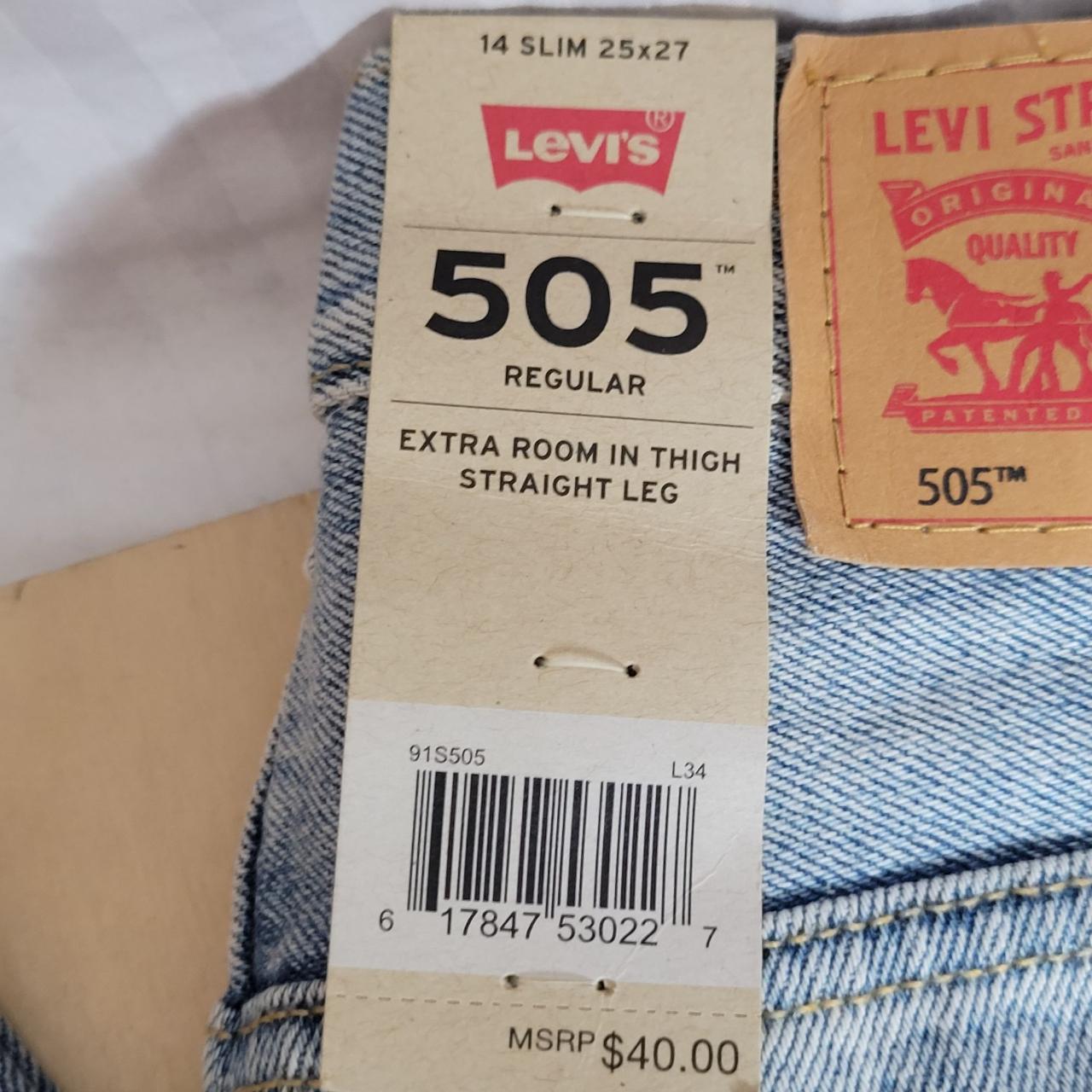 Levis clearance 505 slim