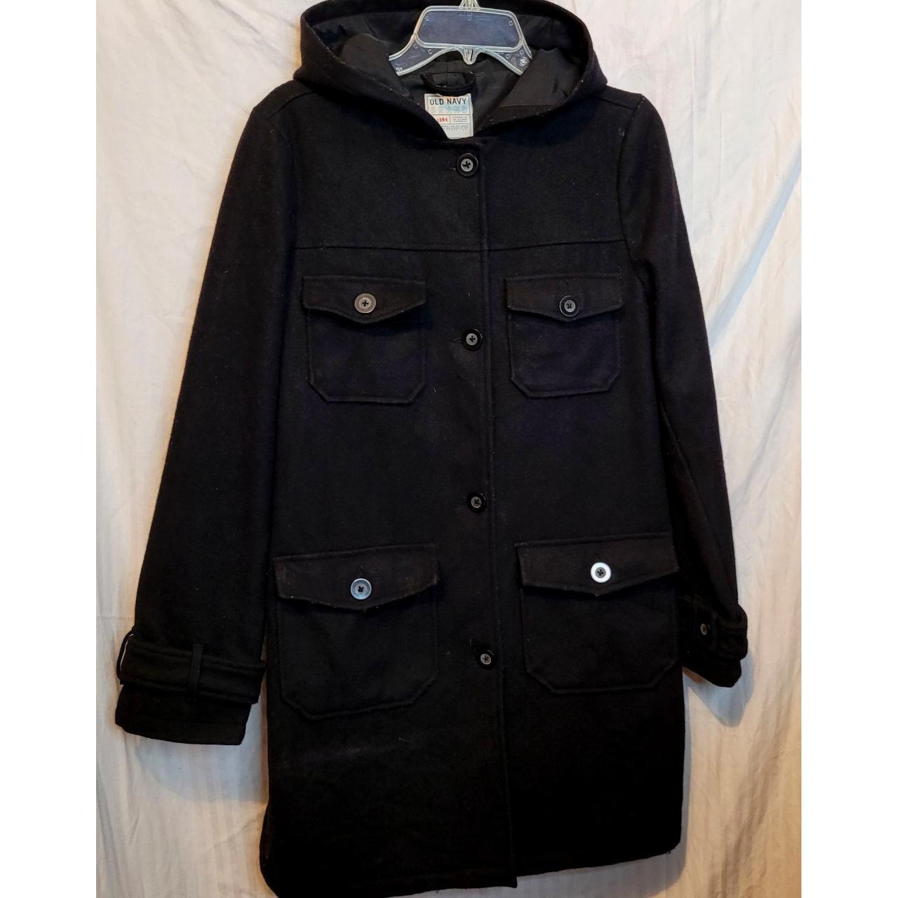 Old navy best sale black pea coat