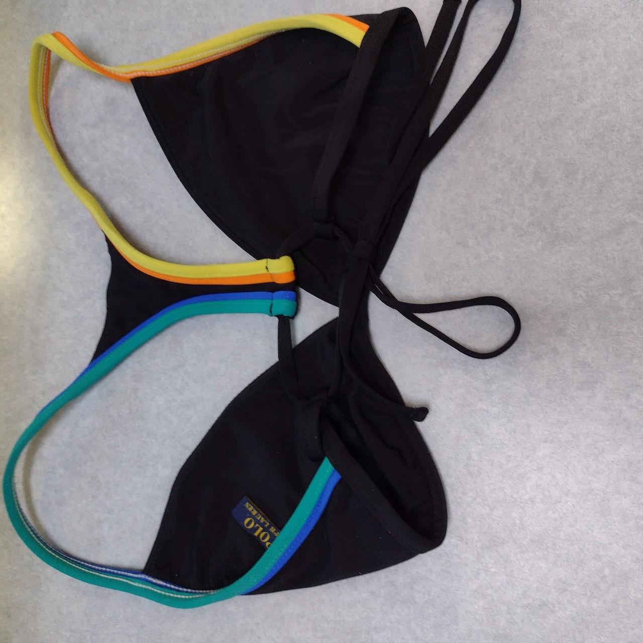 Ralph Lauren Bikini Racer Back Tie Up Top 38b Depop