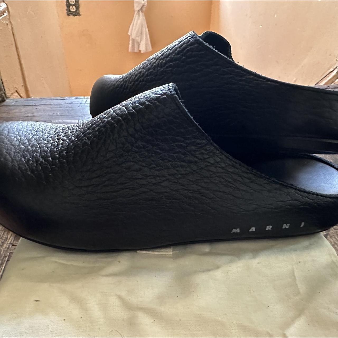 Marni Women's Black Slides Depop