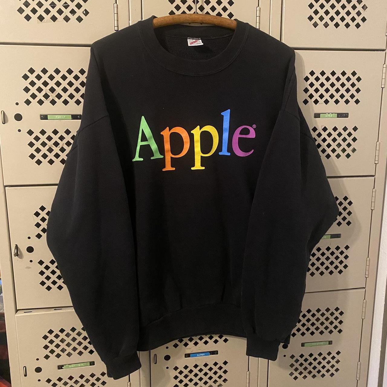 Vintage Apple sweatshirt. - Depop