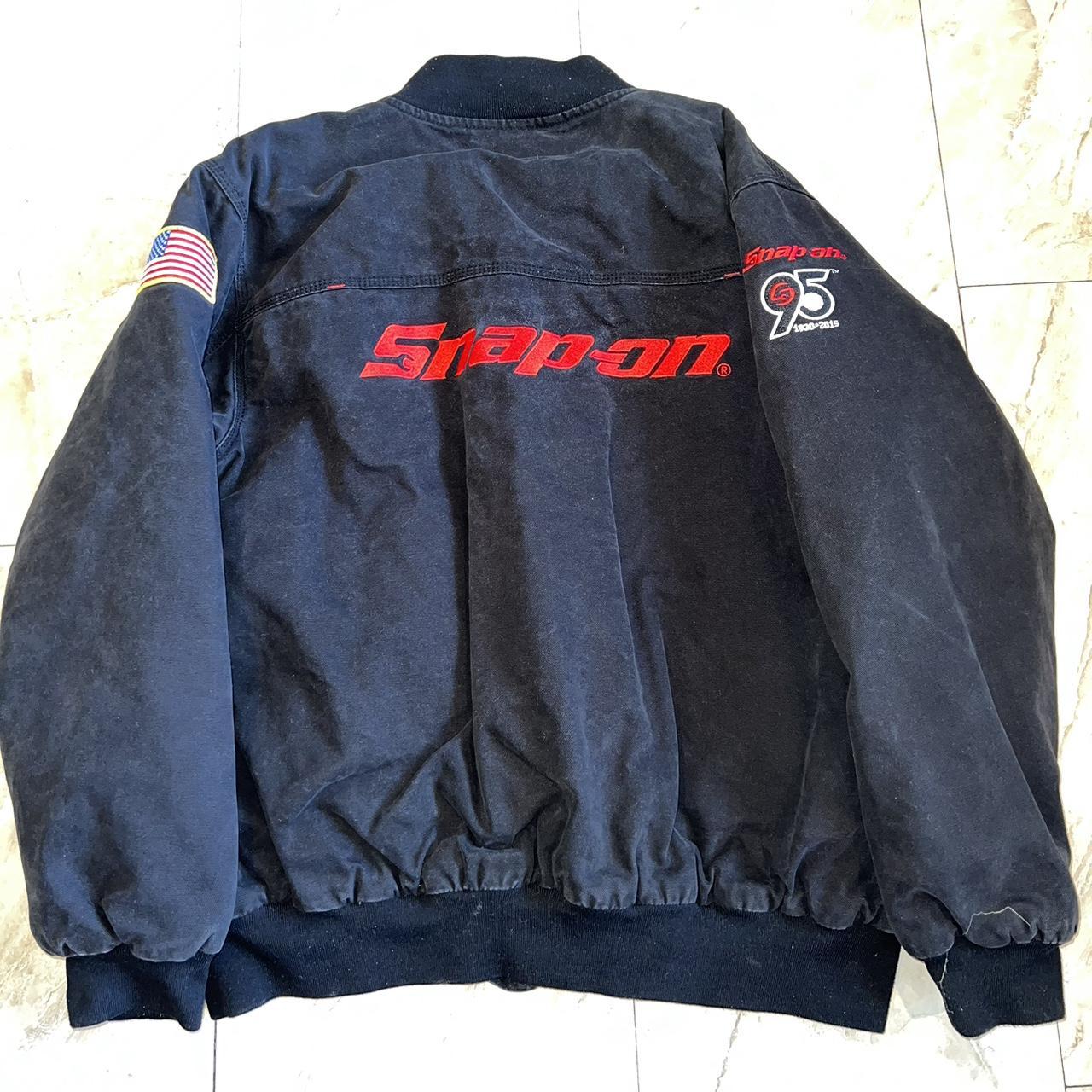 Snap-On heavy duty utility work jacket Size XL - Depop
