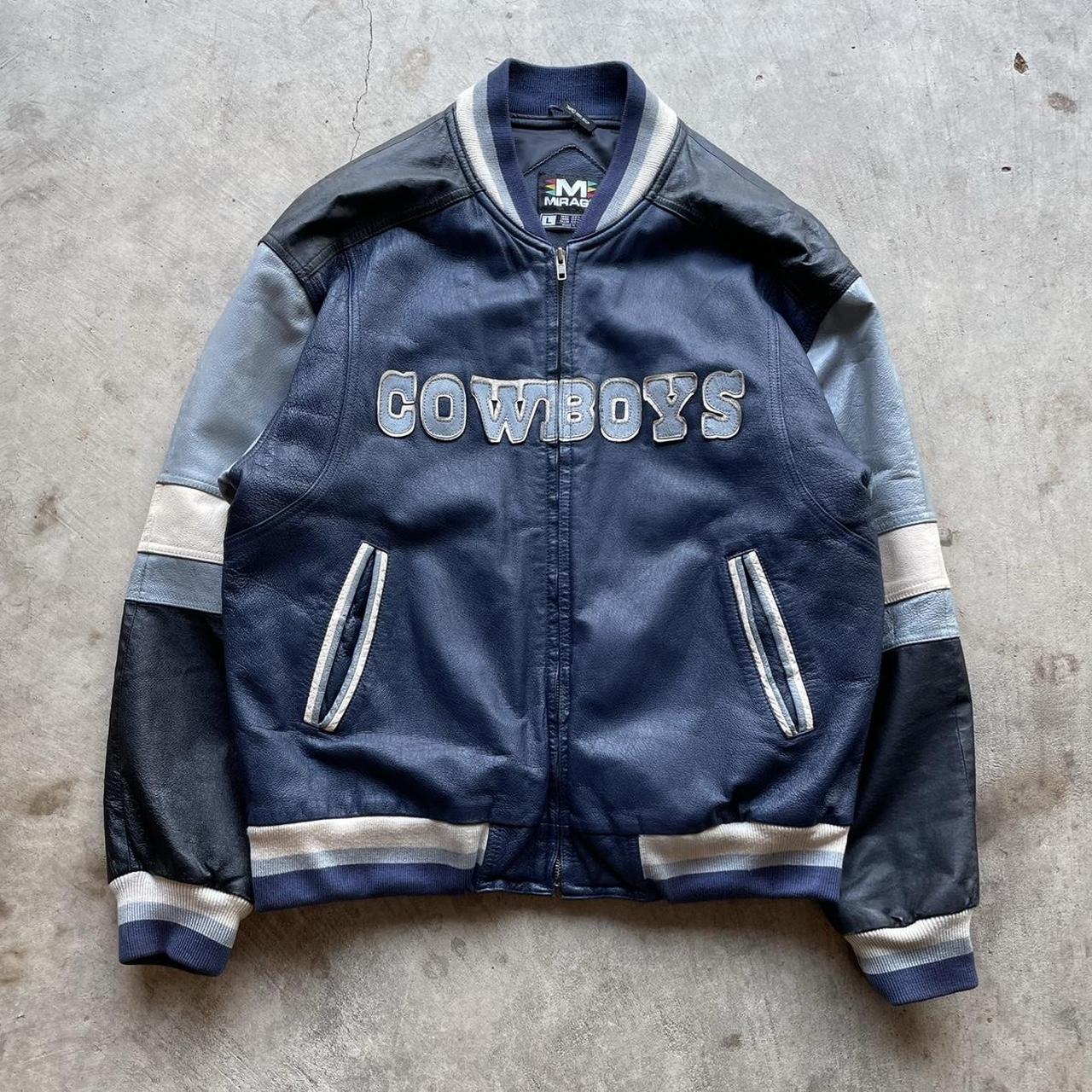 Vintage NFL Dallas Cowboys Leather Jacket