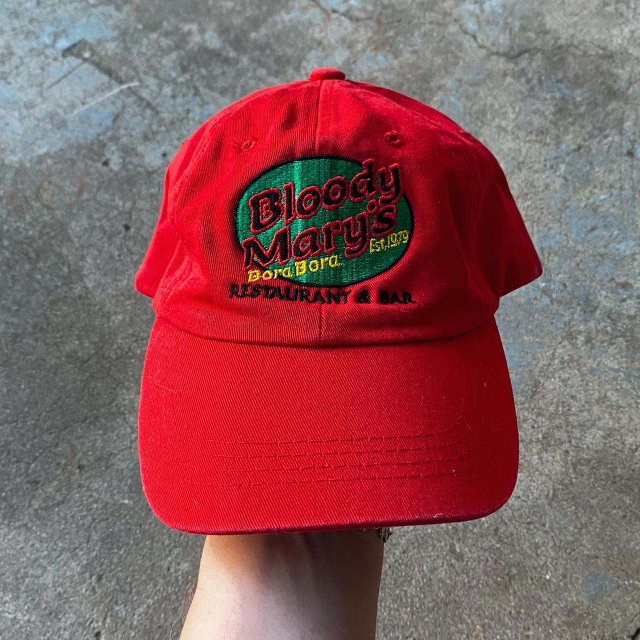 Y2K Bloody Mary’s Bora Bora Strap Back Dad... Depop