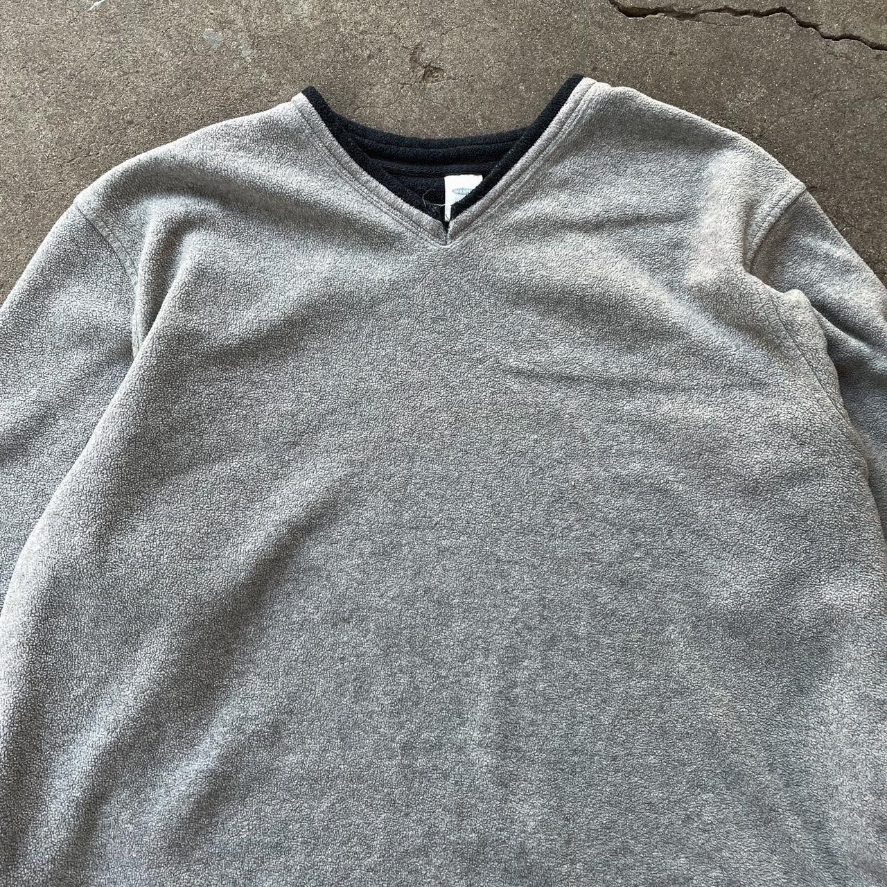 ☆Vintage 90’s Old a vey Pullover Fleece... - Depop