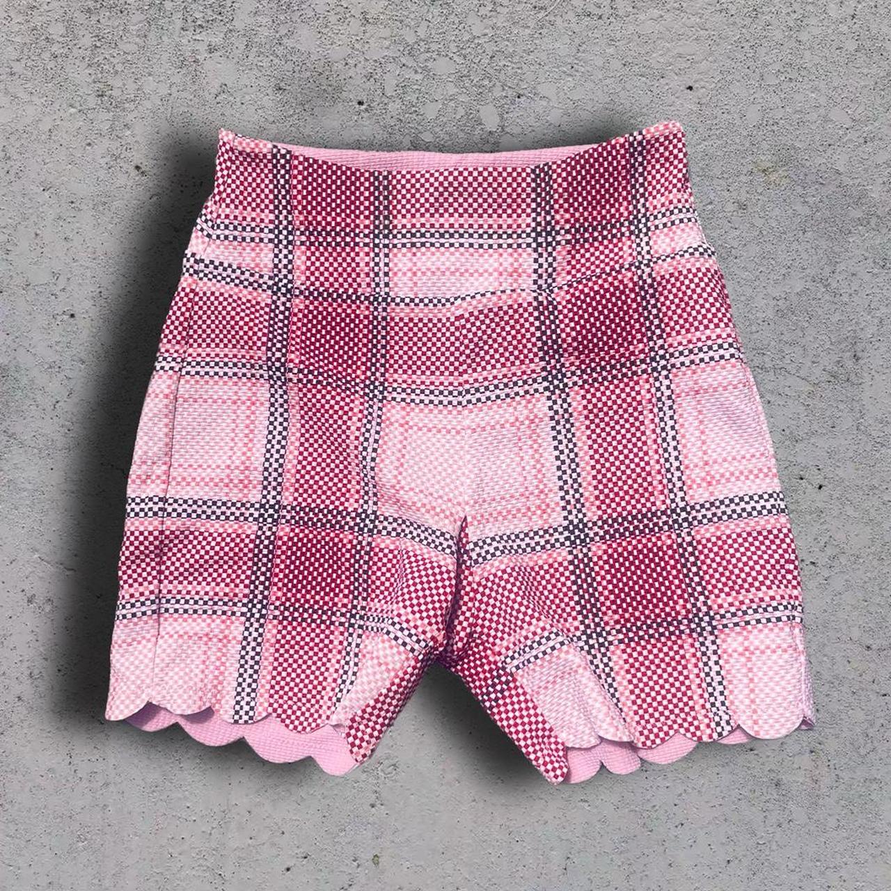 MARYSIA Billy Jean Plaid Biker Shorts Cute. Depop