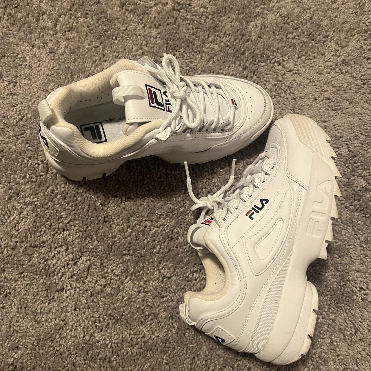 old school filas with the strap