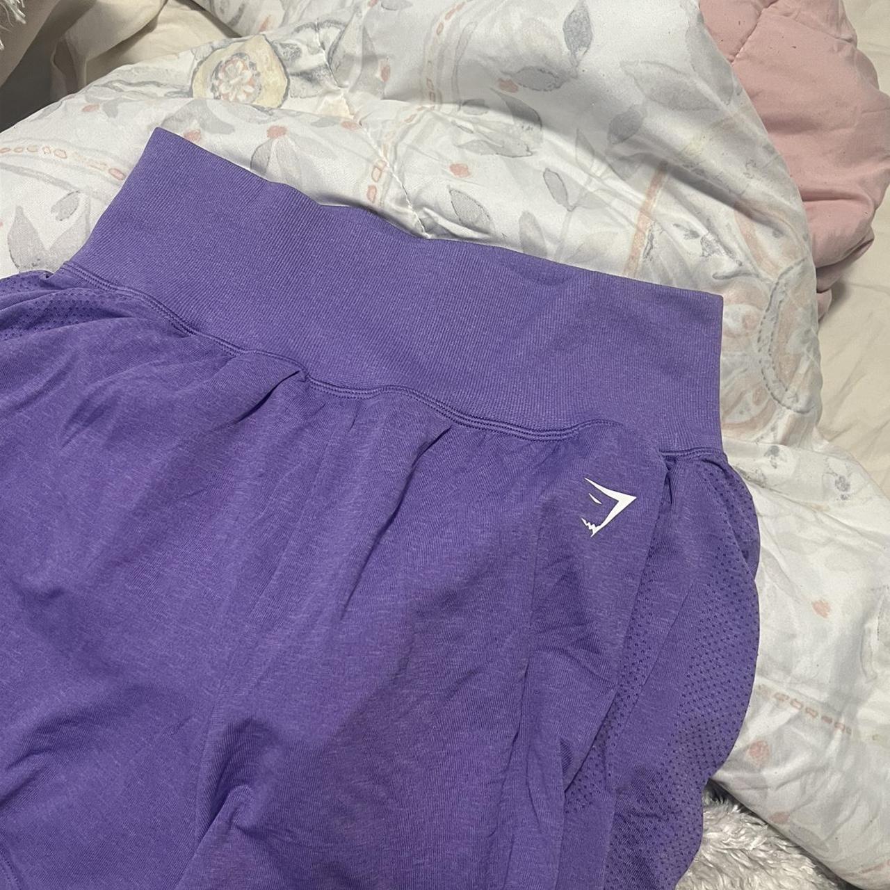 Gymshark shorts with built in spandex! Just a... Depop