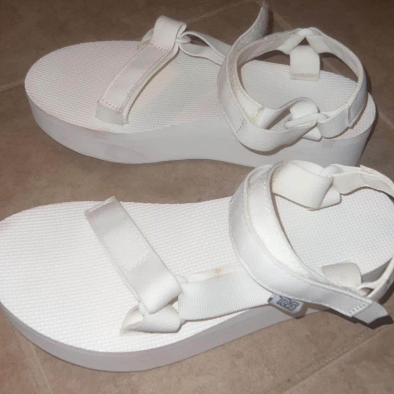 womens white tevas