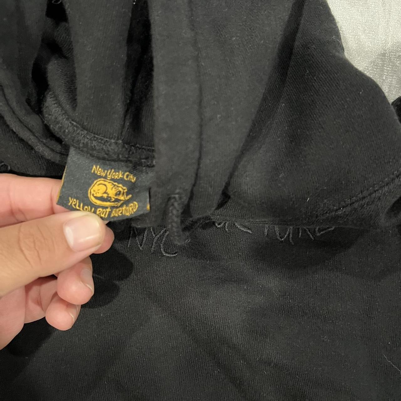 Y2k Yellow Rat Bastard Hoodie Pre Owned 9/10 Size... - Depop